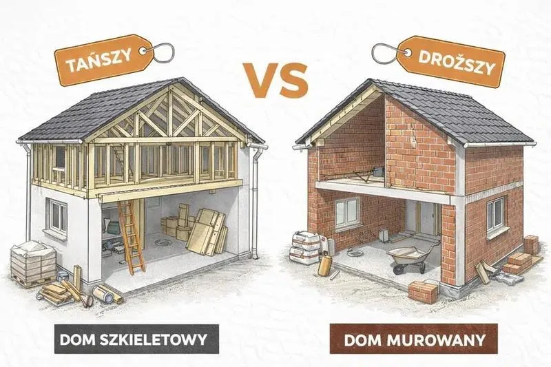Jak obniżyć koszt budowy domu szkieletowego systemem gospodarczym?