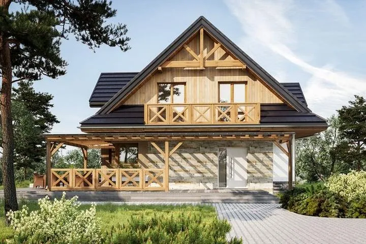 Budowa domu góralskiego