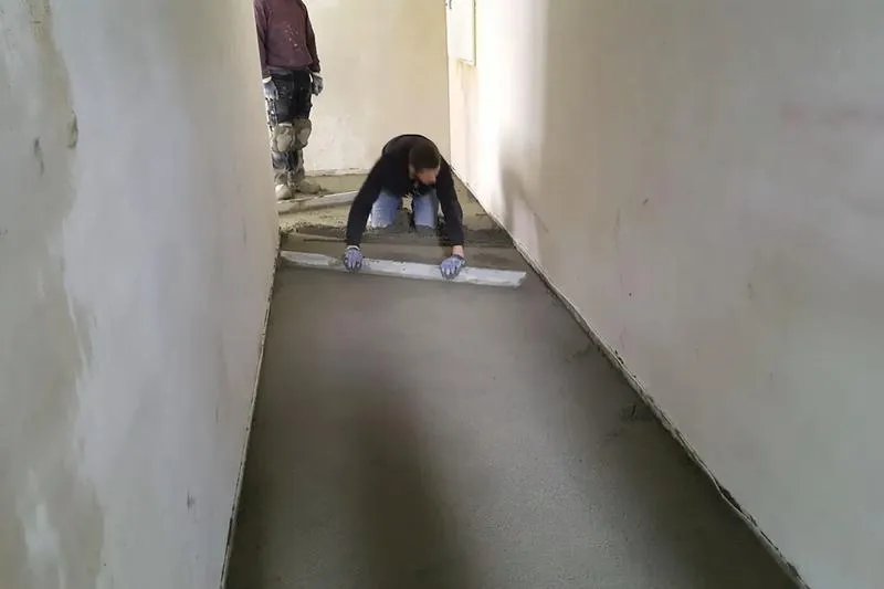 Czasy schnięcia wylewek półsuchych