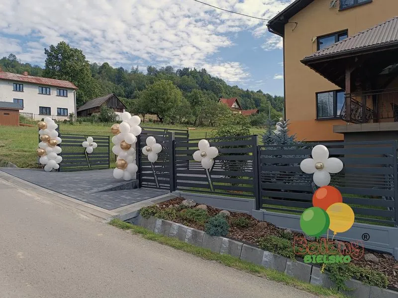 Dekoracja domu pana młodego
