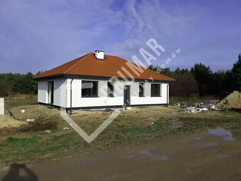 Dom parterowy z płaskim dachem