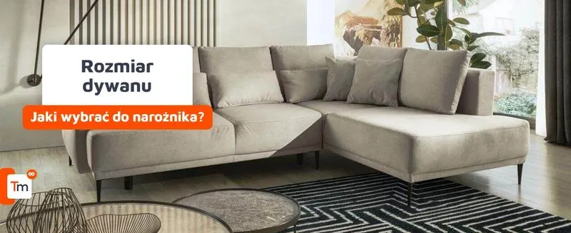 Dywan do szarego narożnika