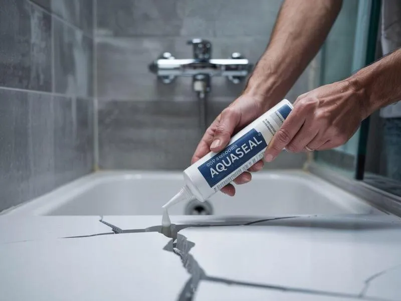 Krok po kroku uszczelnianie brodzika