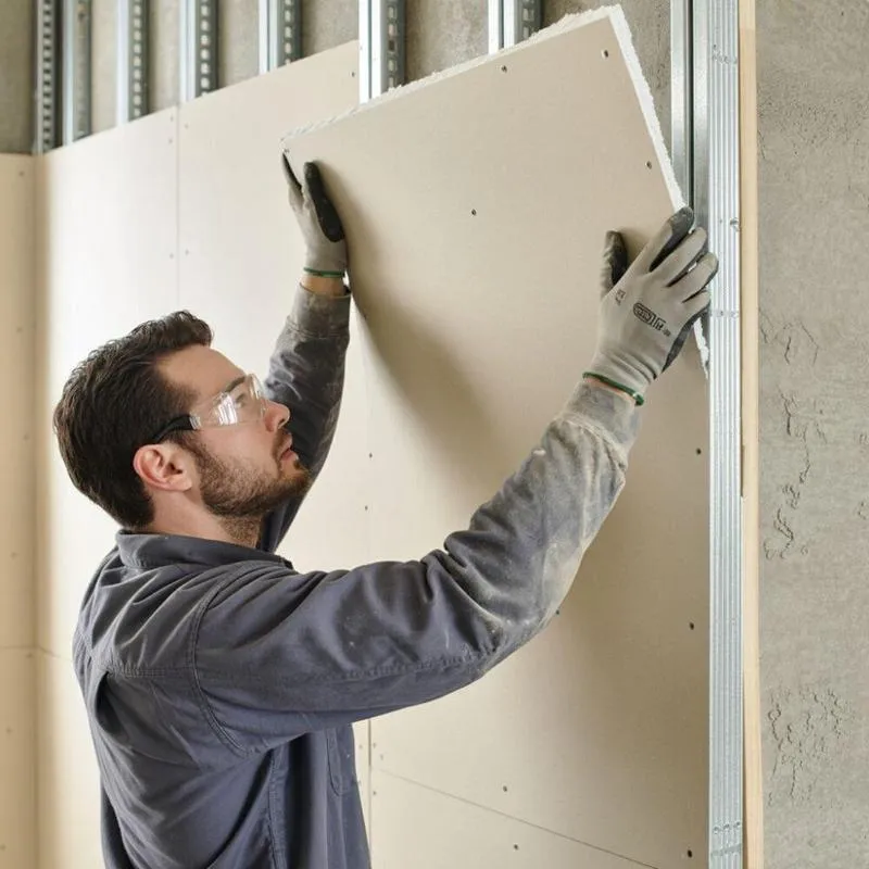 Materiały do budowy z regipsu