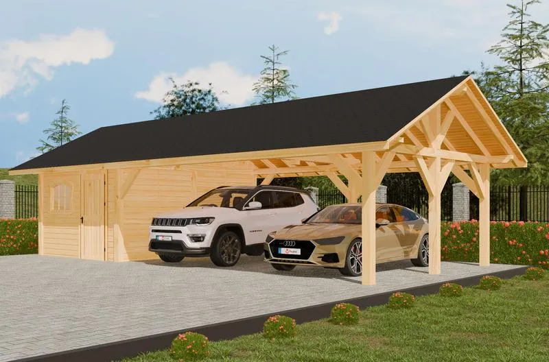 Materiały do wiaty drewnianej