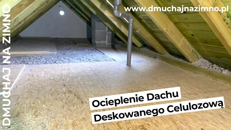 Ocieplenie skosów betonowych