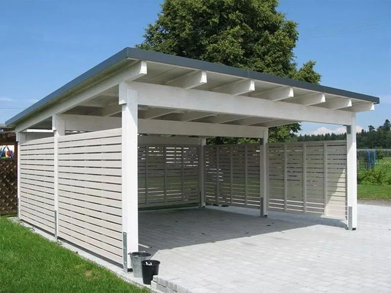 Planowanie budowy wiaty