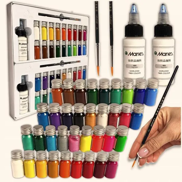 Przygotowanie tkaniny do malowania