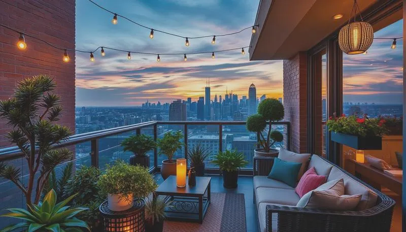 Rośliny na balkonie