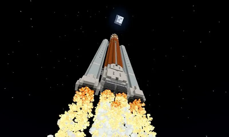 Statek kosmiczny w Minecraft