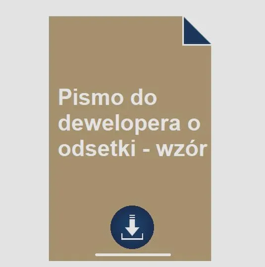 Umowa deweloperska